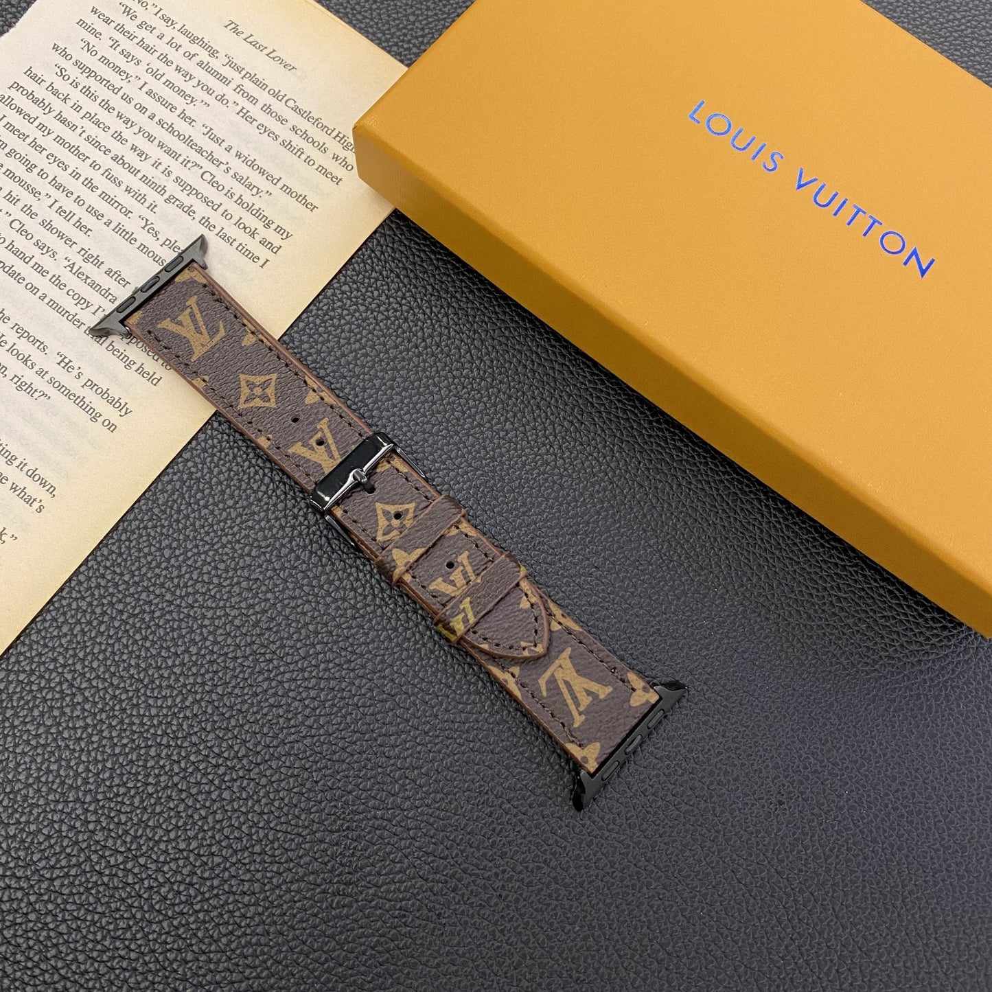 Apple Watch Bands Brown Monogram