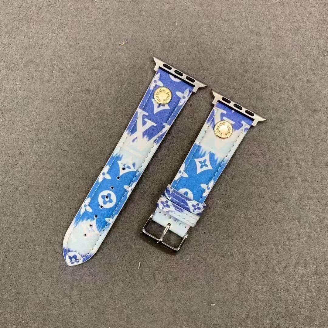 Apple Watch Louis Vuitton Band WaterColor Design