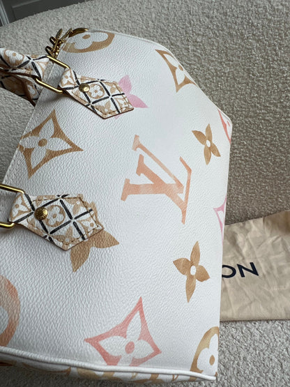 Louis Vuitton Speedy 25 Bandouliere By The Pool 2.0 Giant Monogram (RRP £2030)
