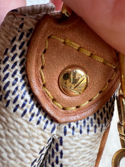 Louis Vuitton Eva Clutch Damier Azur