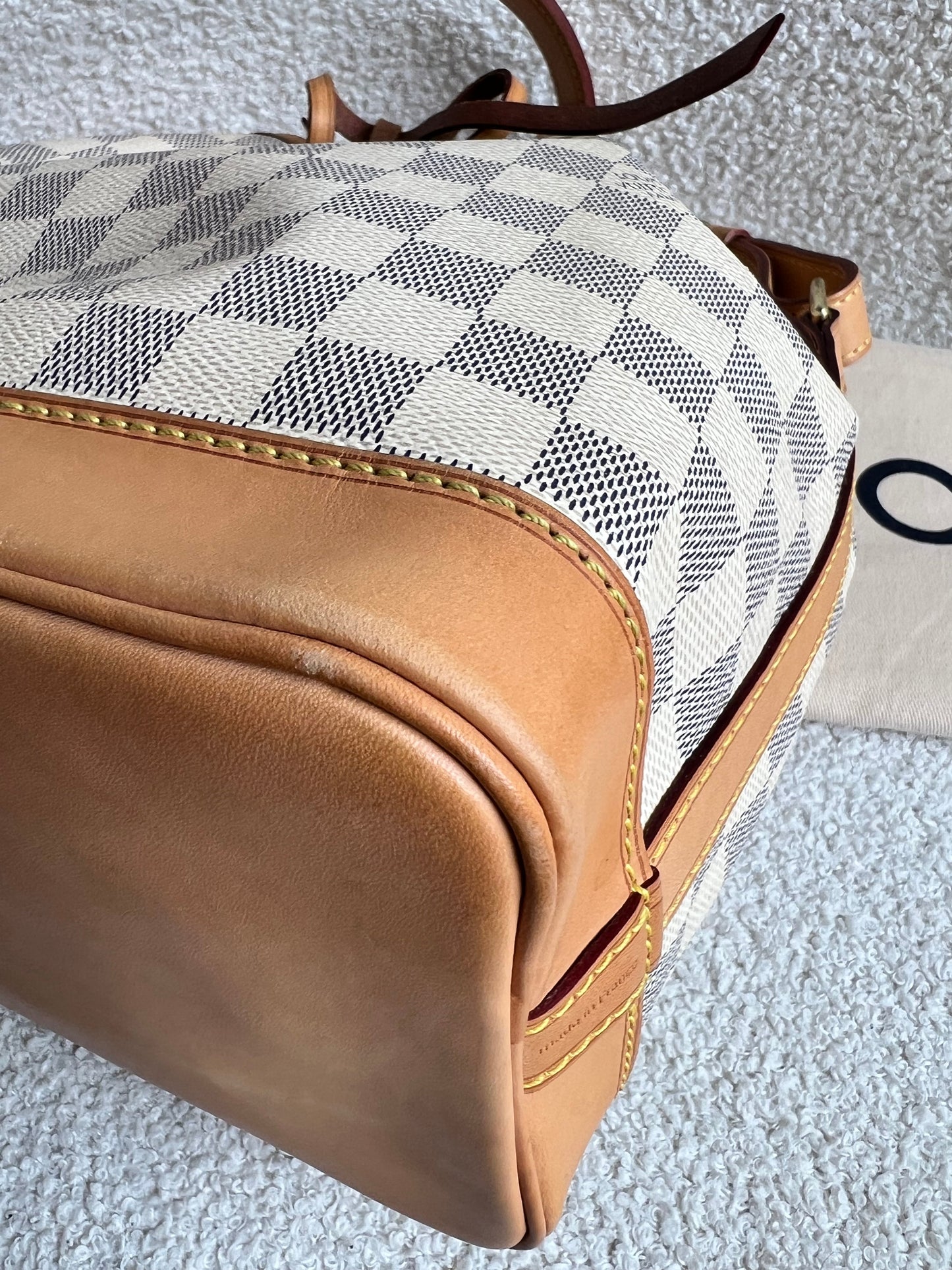 Louis Vuitton Petit Noe Bucket Bag Damier Azur (RRP £1,490)