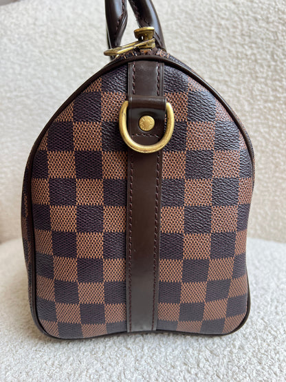 Louis Vuitton Speedy 25 Bandouliere Damier Ebene (RRP £1,440)