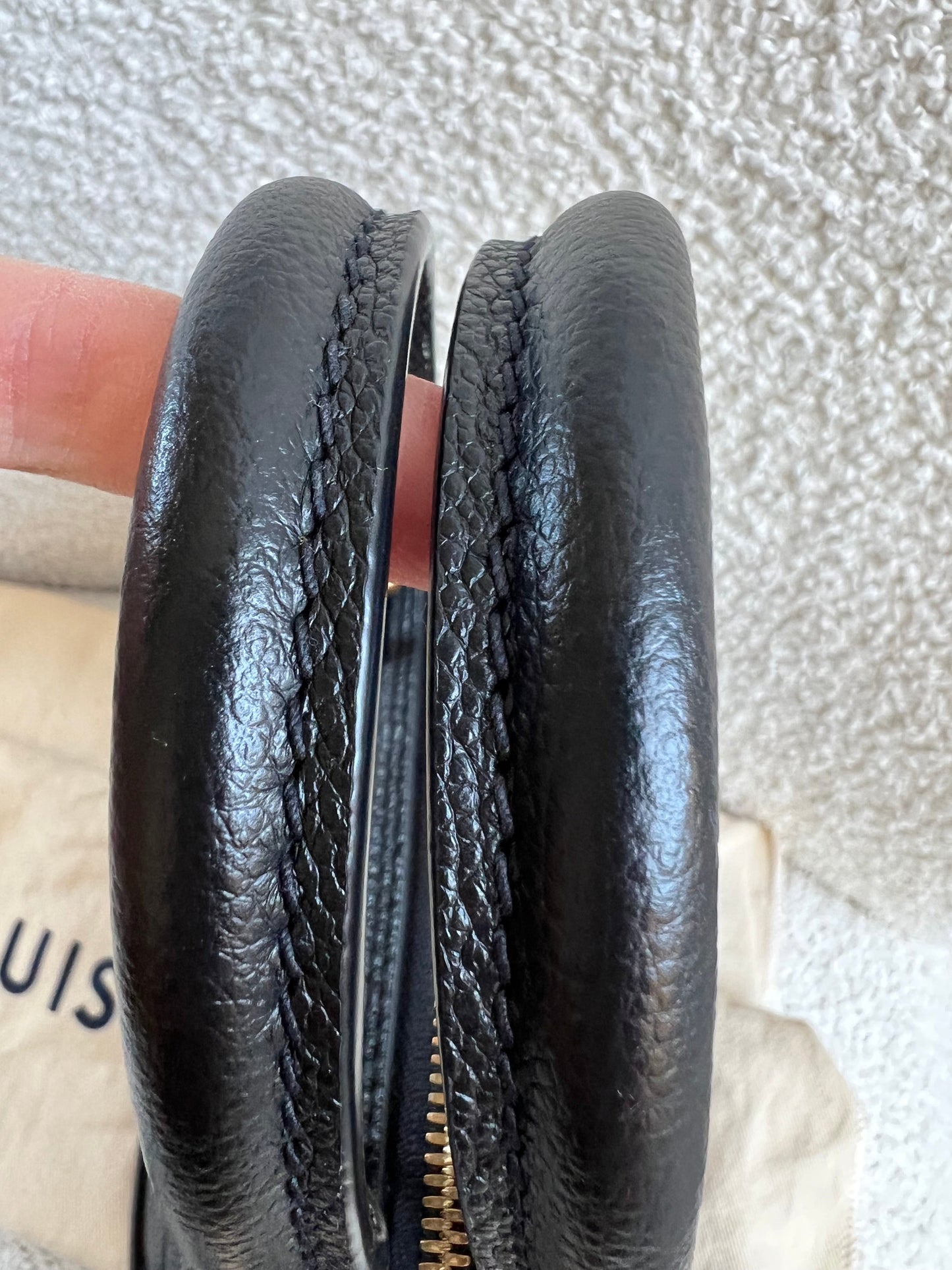 Louis Vuitton Alma Neo BB Black Empreinte  (RRP £2,020)