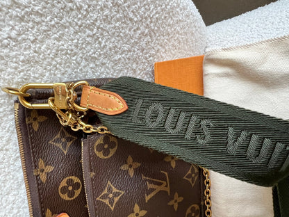 Louis Vuitton Multi Pochette Accessoires Khaki (RRP £2030)