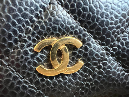 Chanel Black Caviar Wallet on Chain (RRP £2,930)