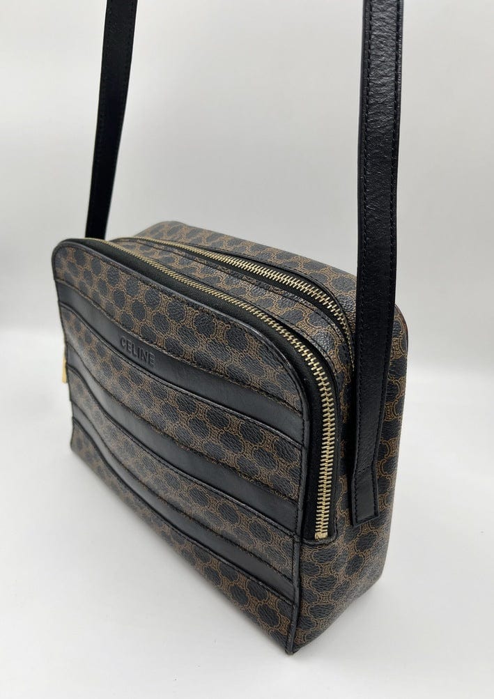 Vintage Celine Triomphe Crossbody Bag