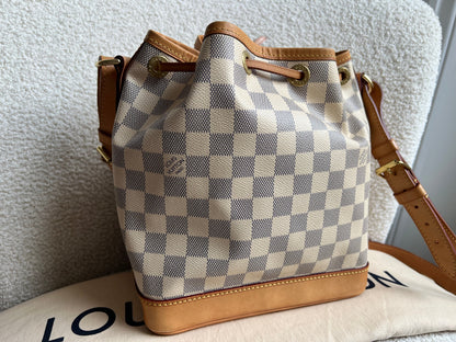 Louis Vuitton Petit Noe Bucket Bag Damier Azur (RRP £1,490)
