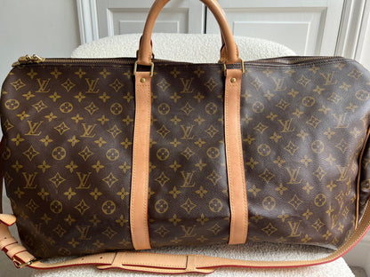 Louis Vuitton Vintage Keepall Bandouliere 60