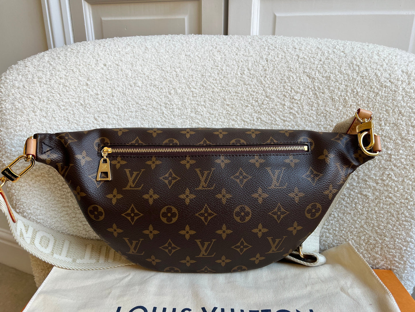 Louis Vuitton High Rise Bumbag in Monogram Canvas (RRP £1470)