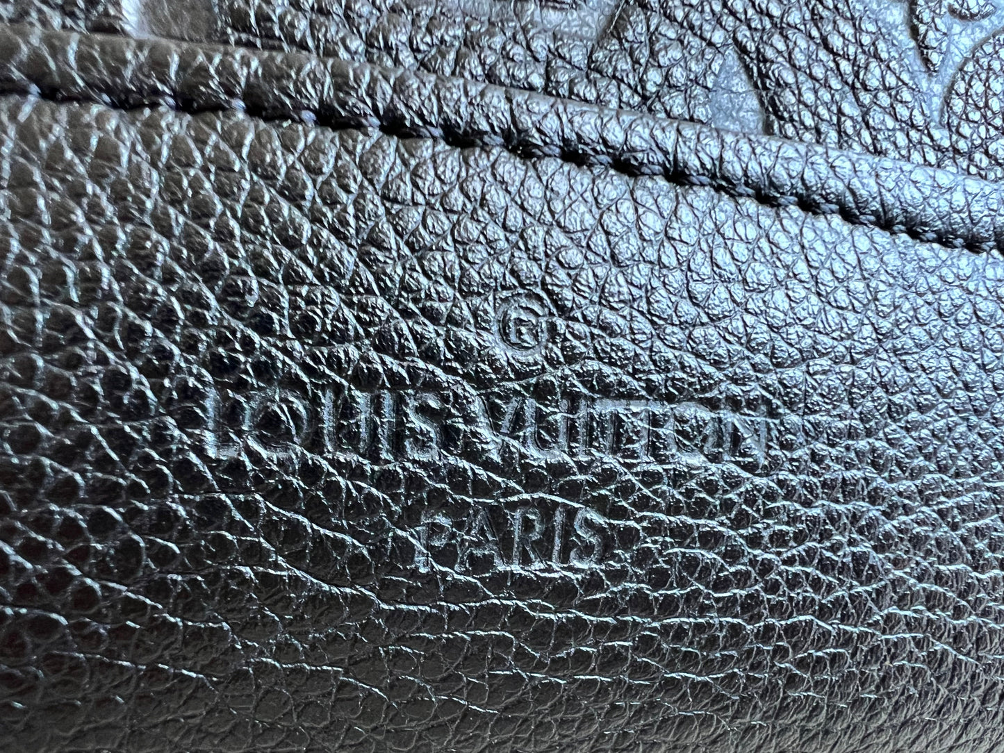 Louis Vuitton Alma Neo BB Black Empreinte  (RRP £2,020)