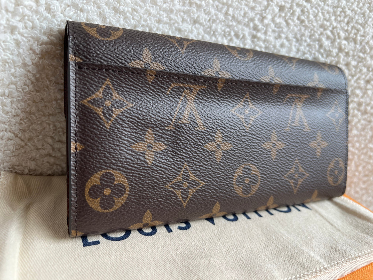 Louis Vuitton Sarah Wallet in Monogram and Brown  (RRP £505)