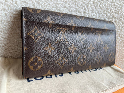 Louis Vuitton Sarah Wallet in Monogram and Brown  (RRP £505)