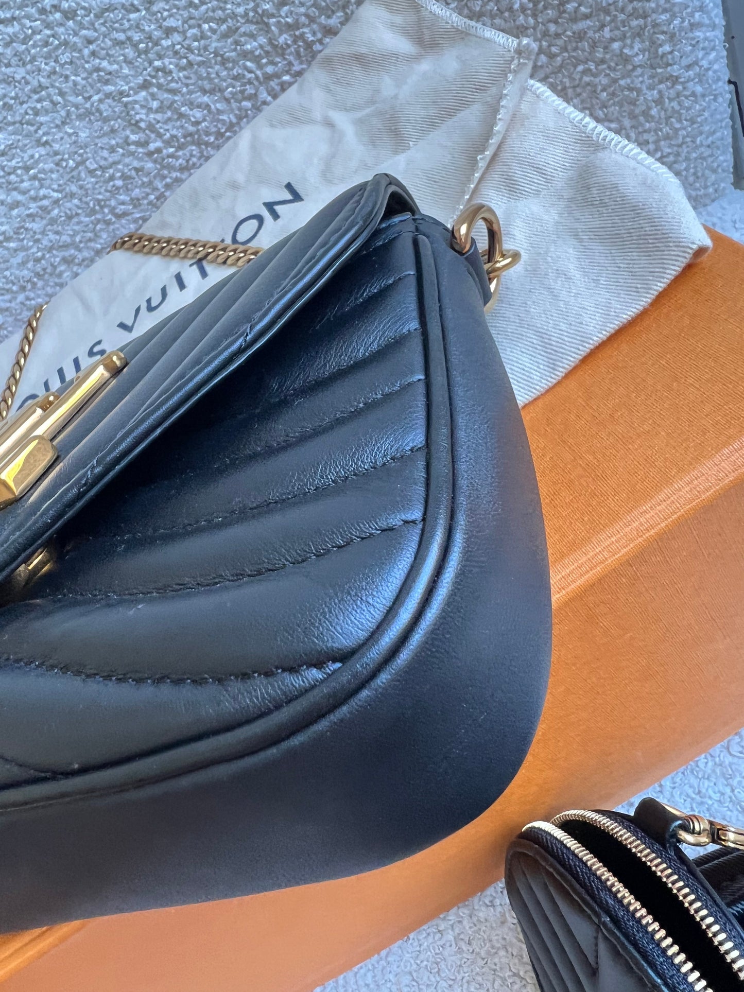 Louis Vuitton Black New Wave Multi Pochette (RRP £2070)
