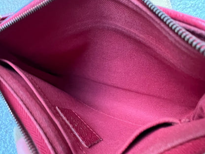 Louis Vuitton Red and Monogram Pallas Pochette