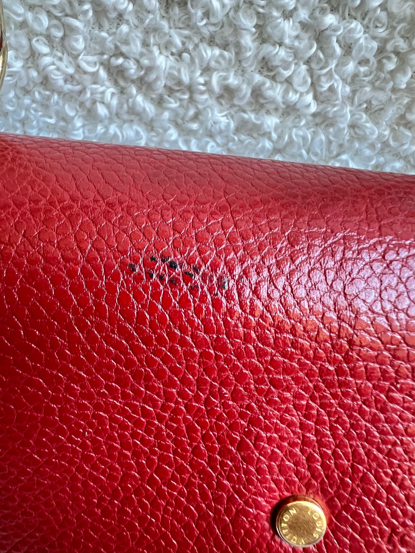 Louis Vuitton Saint Placide Monogram Red