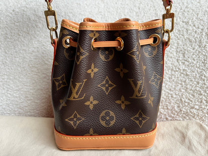 Louis Vuitton Nano Noe Bucket Bag Monogram (RRP £1420)