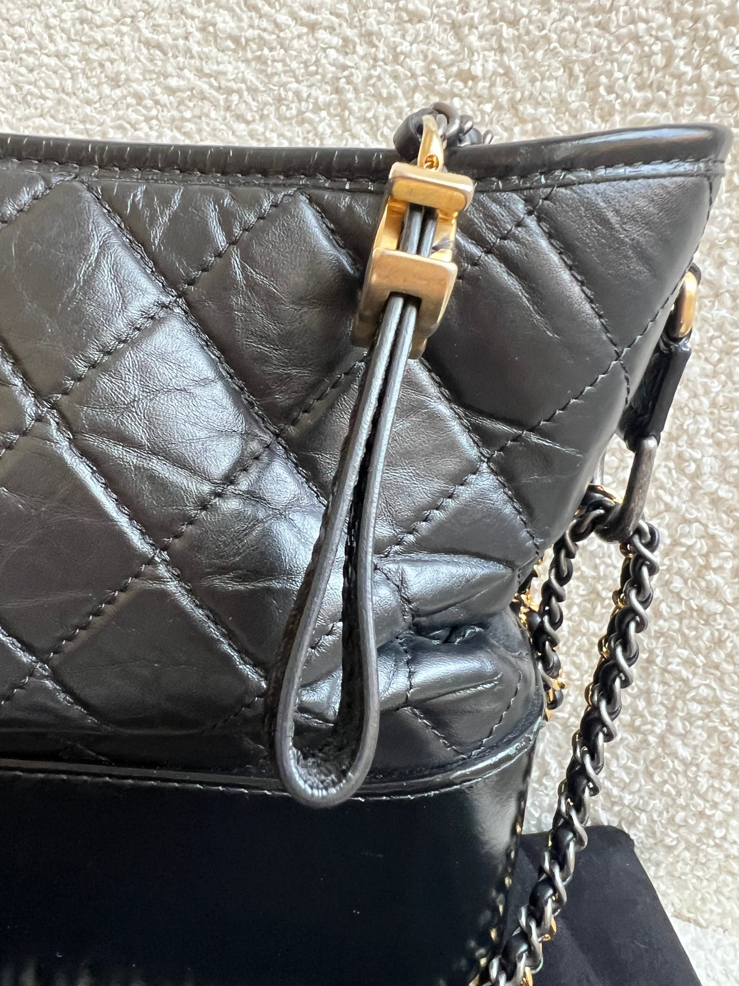 Chanel Medium Black Gabrielle Hobo (RRP £4100)
