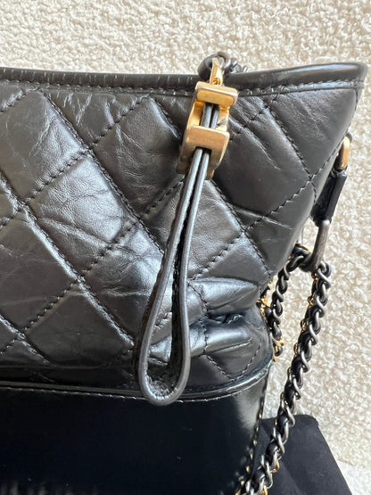Chanel Medium Black Gabrielle Hobo (RRP £4100)