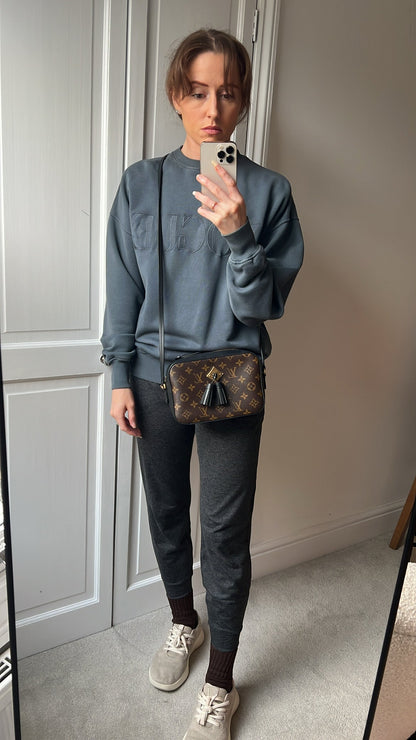 Louis Vuitton Saintonge Black and Monogram