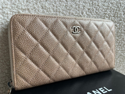 Chanel Caviar Classic Long Zipped wallet (RRP £1150)
