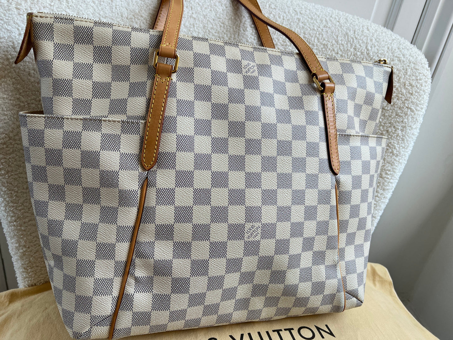 Louis Vuitton Totally MM Damier Azur