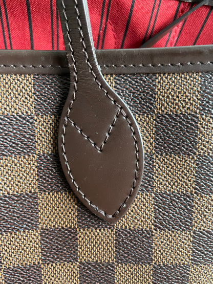 Louis Vuitton Neverfull MM Damier Ebene Cherry Interior (RRP £1,430)