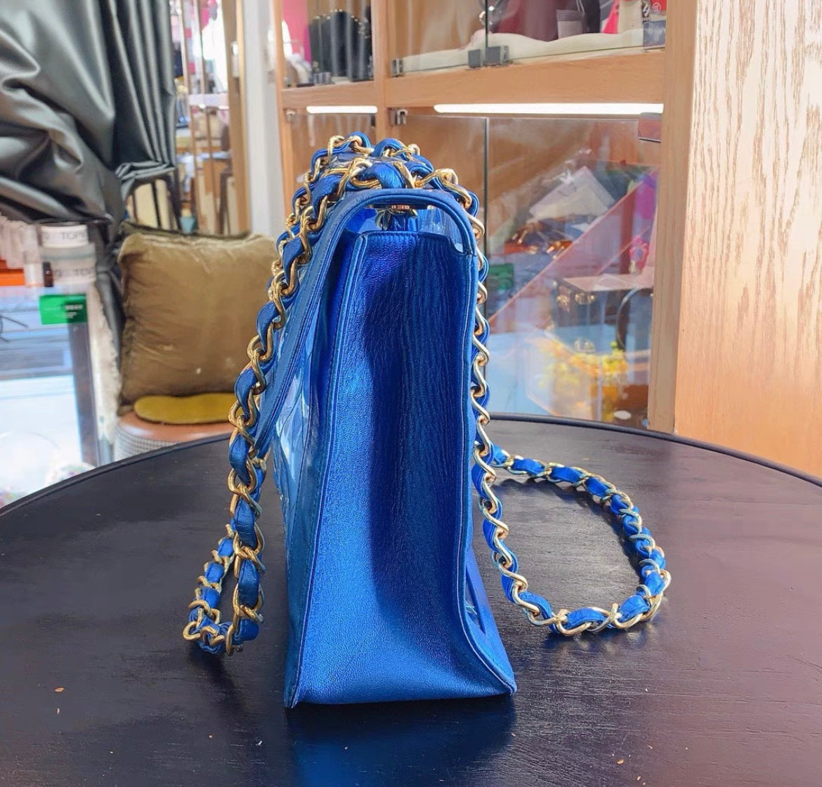 Chanel Lambskin Gold Shoulder Bag Style 19