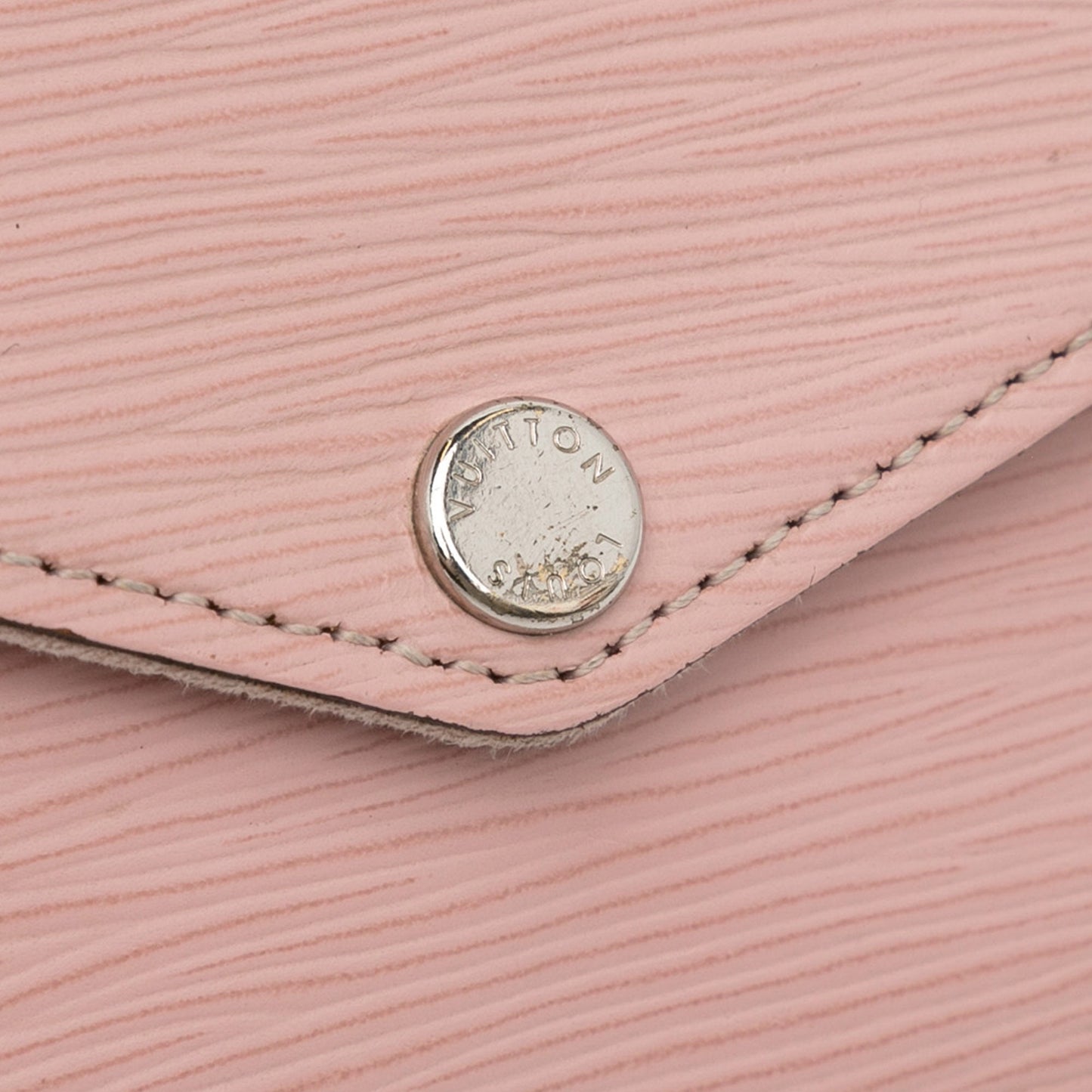 Pink Louis Vuitton Epi Pochette Felicie Crossbody Bag