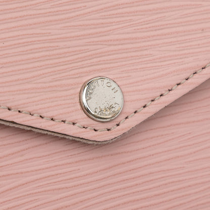 Pink Louis Vuitton Epi Pochette Felicie Crossbody Bag