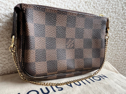 Louis Vuitton Damier Ebene Mini Pochette Accessoires (RRP £550)