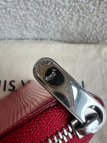 Louis Vuitton Zippy Coin Purse in Red Epi (RRP £390)