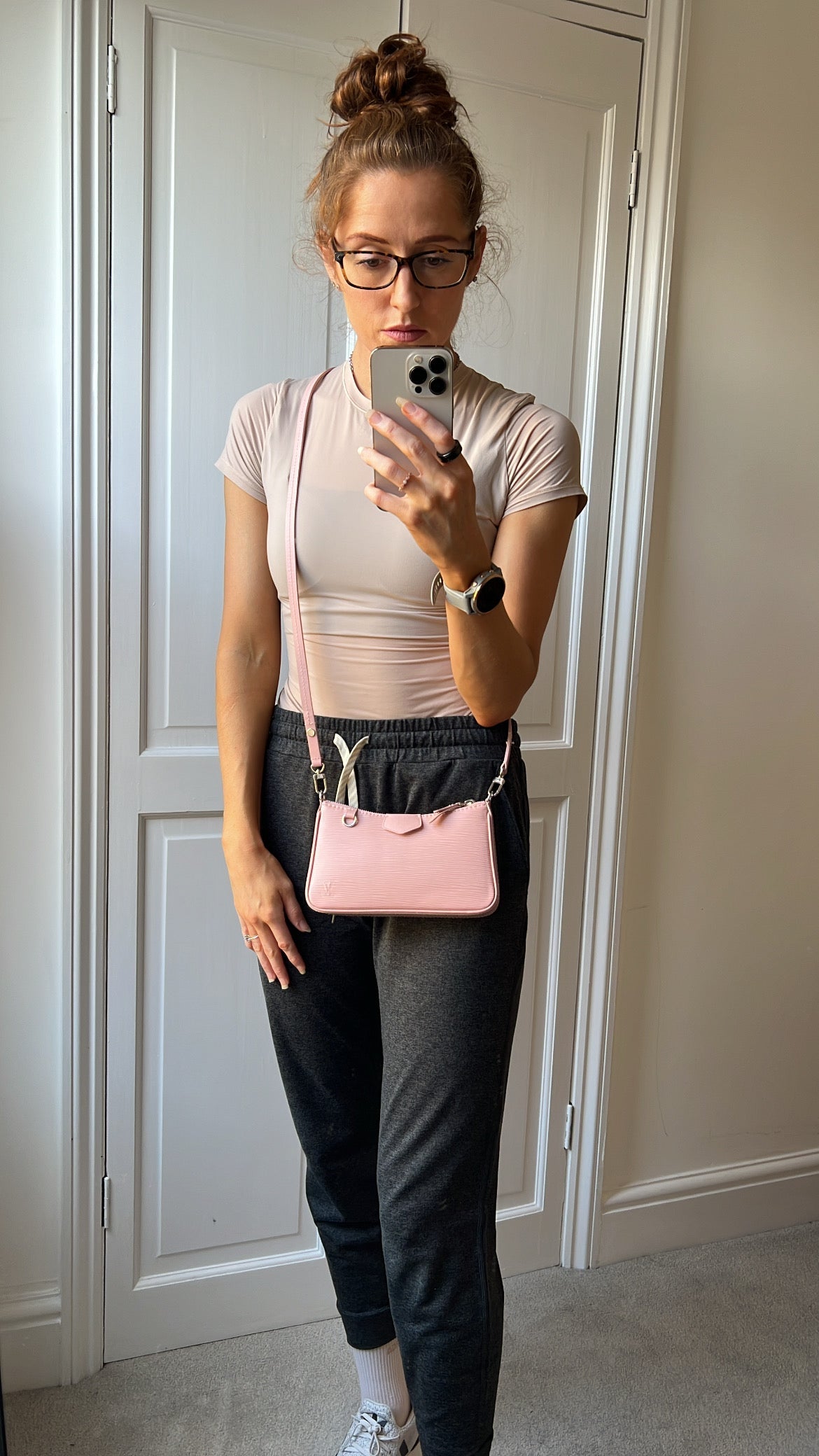 Louis Vuitton Easy Pouch Rose Ballerine Epi (RRP £1320)