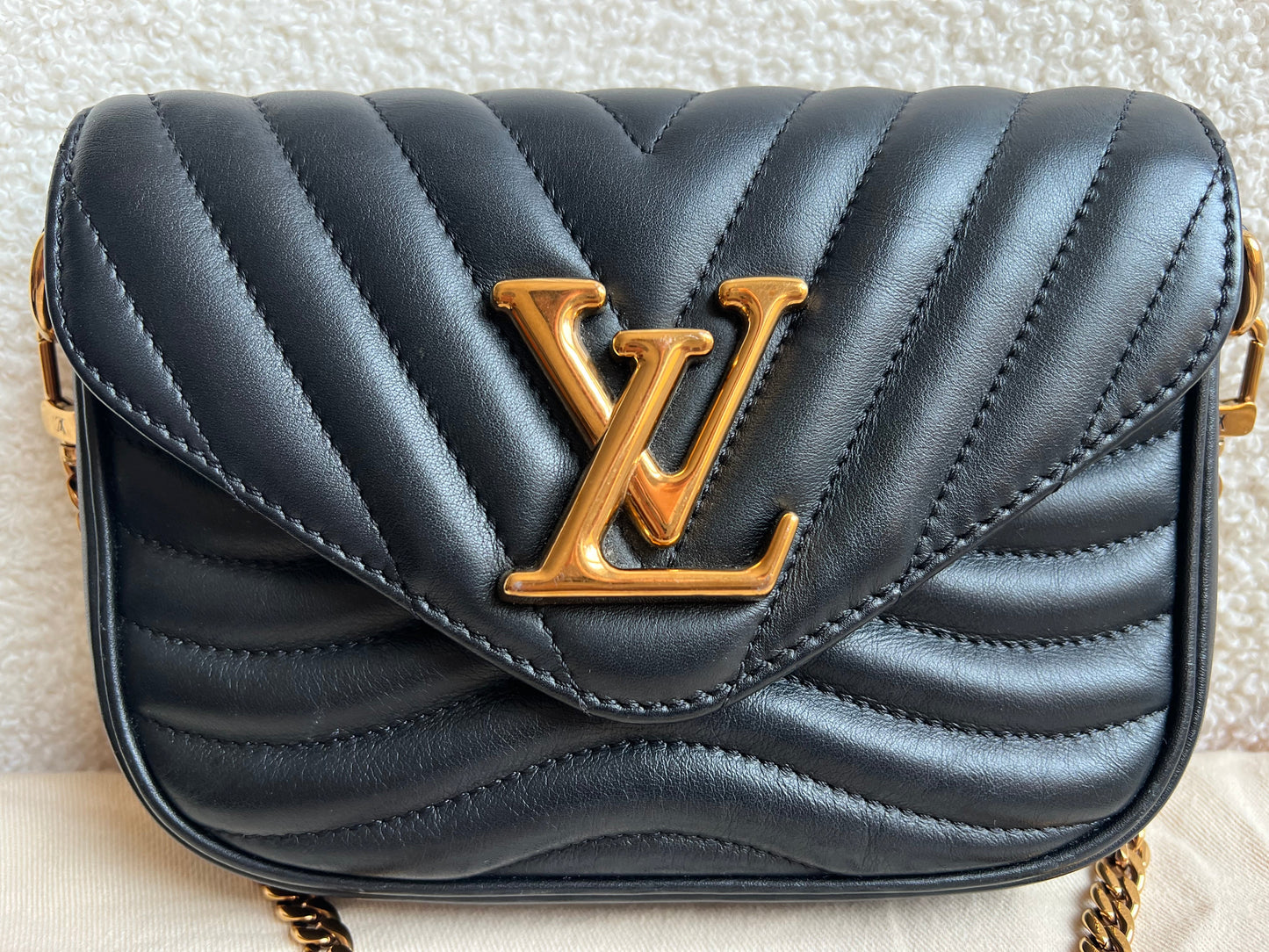 Louis Vuitton Black New Wave Multi Pochette (RRP £2070)