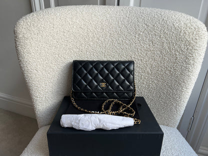 Chanel Black Caviar Wallet on Chain (RRP £2,930)