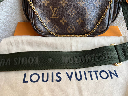 Louis Vuitton Multi Pochette Accessoires Khaki (RRP £2030)