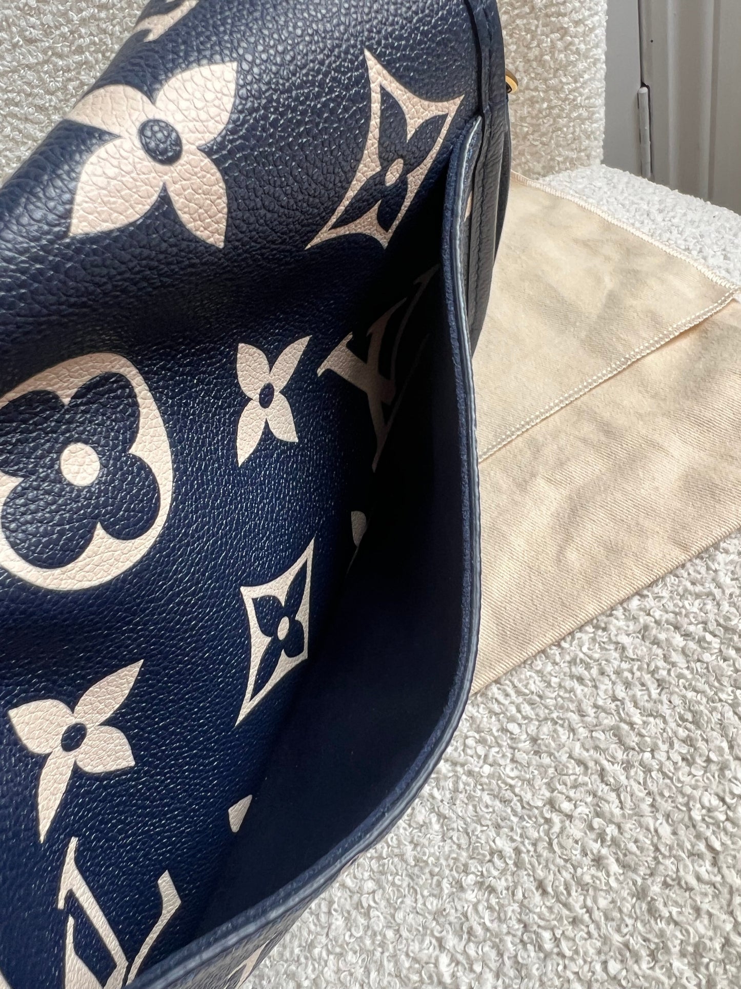 Louis Vuitton Diane Satchel Bicolour Empreinte (RRP £2,170)