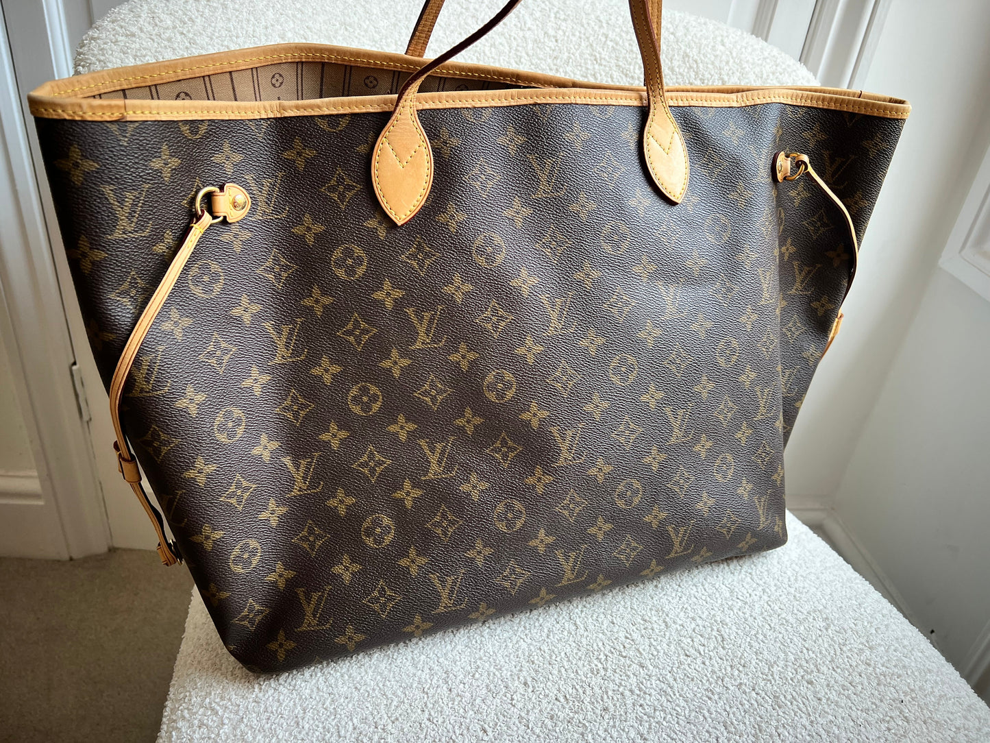 Louis Vuitton Neverfull GM Monogram Beige Interior (RRP £1,460)