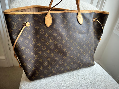 Louis Vuitton Neverfull GM Monogram Beige Interior (RRP £1,460)