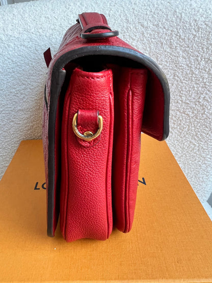 Louis Vuitton Pochette Metis Red Empreinte (RRP £2,130)