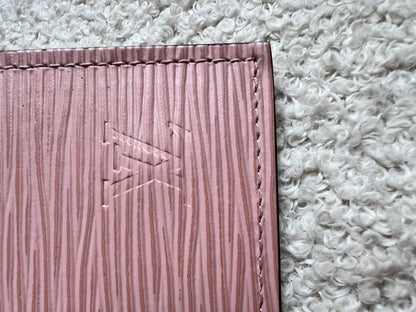 Louis Vuitton Felicie Pochette Rose Ballerine Epi (RRP £1160)