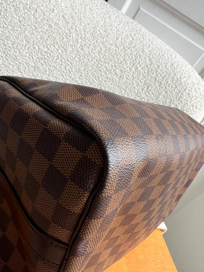 Louis Vuitton Speedy Bandouliere 30 Damier Ebene (RRP £1490)