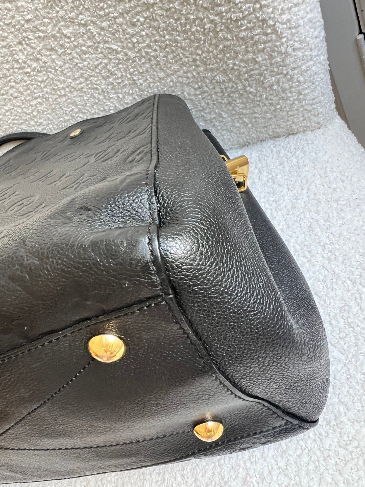 Louis Vuitton Montaigne GM in Black Monogram Empreinte (RRP £2230)