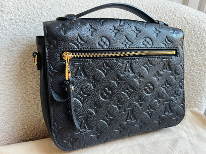 Louis Vuitton Pochette Metis Black Empreinte (RRP £2,200)