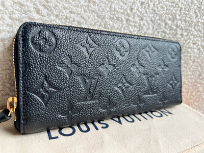 Louis Vuitton Clemence Wallet in Black Empreinte (RRP £545)