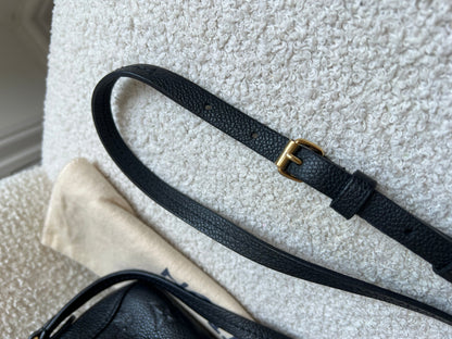 Louis Vuitton Saintonge Black Empreinte