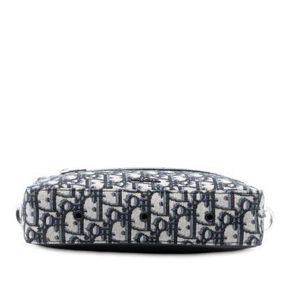 Blue Dior Oblique Canvas Safari Crossbody