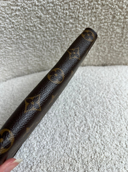 Louis Vuitton Porte Monnaie Zip Around Long Wallet in Monogram