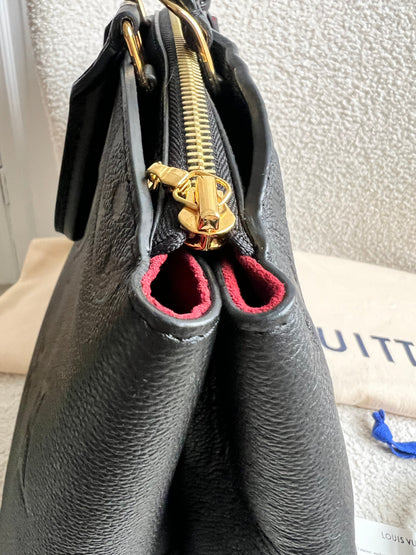 Louis Vuitton Petit Palais Black Empreinte (RRP £2,350)