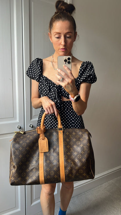 Louis Vuitton Keepall 45 Monogram Vintage