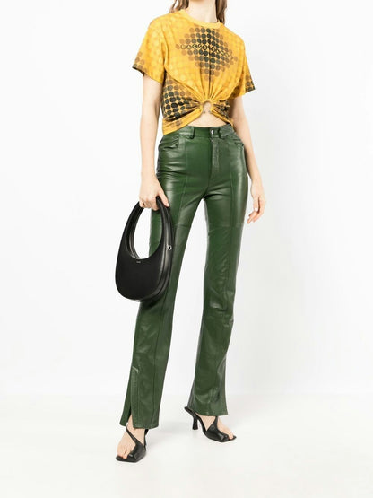 SWIPE LEATHER CROSSBODY BAG